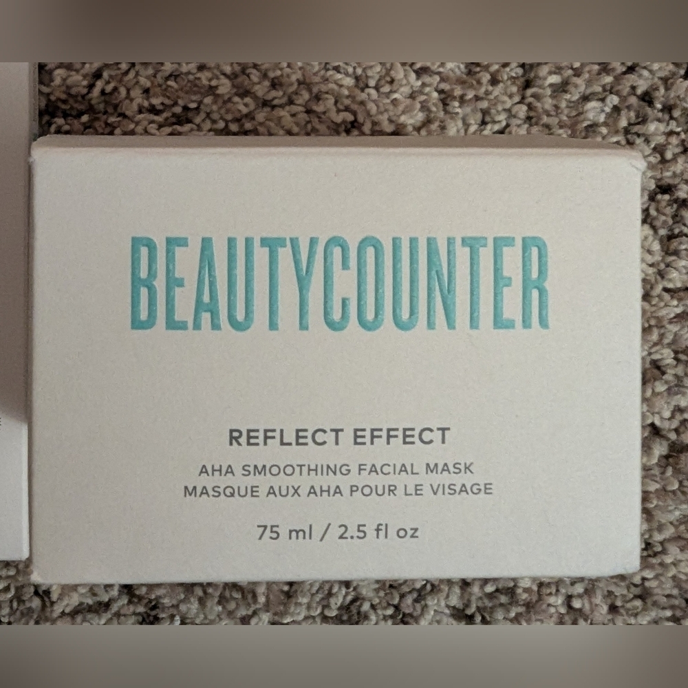 Beautycounter Reflect Effect AHA Smoothing Facial Mask NIB